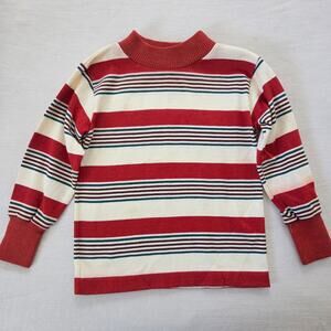 Vintage Healthtex Rust Striped Long Sleeve 3t